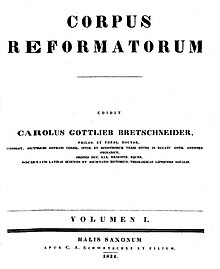 Corpus Reformatorum